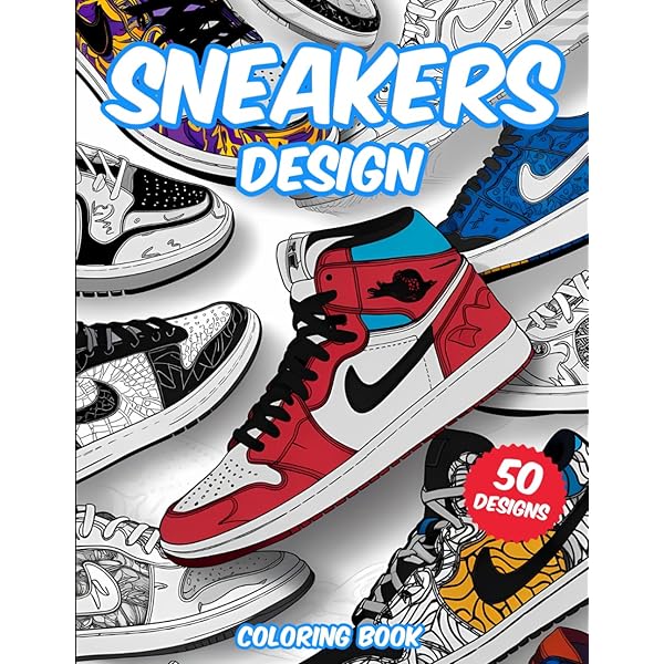 The Sneaker Coloring Book 英語版 The Sneaker Colouring Book: Amazon.co.uk: Daniel Jarosch